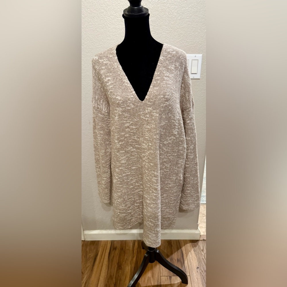 Pure Jill Beige & Cream Sweater